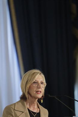 La líder de UPyD, Rosa Díez