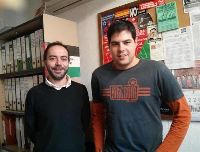 Iván Martínez y Javier Polanco