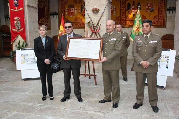 Cupón de la ONCE HOMENAJE A L Palacio De Capitanía General De A Coruña