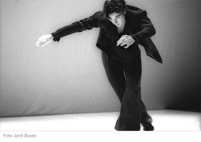 La bailarina María Muñoz de la compañía Mal Pelo