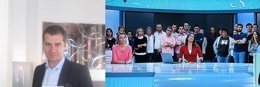 El diputado Toni CAntó y trabajadores de RTVV