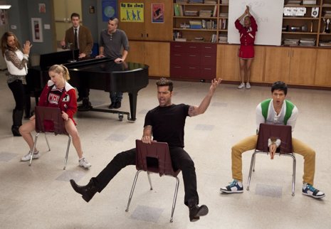 Ricky Martin en Glee
