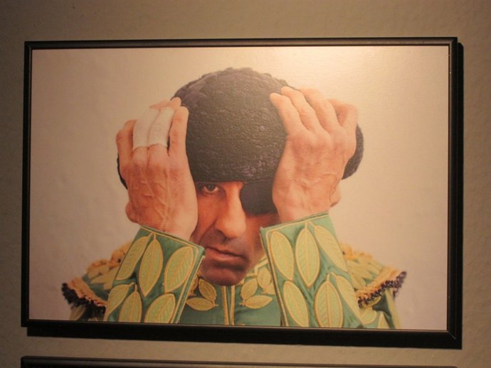 Fotografía del diestro J.J.Padilla obra de Daniel Ochoa en el World Press Photo