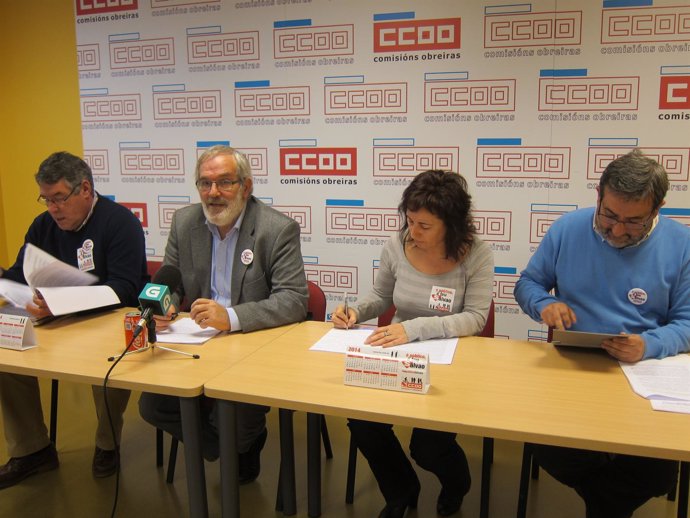 CC.OO. Presenta una campaña en defensa de los servicios públicos