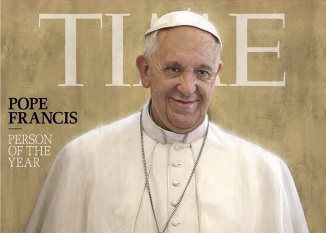 El Papa Francisco elegido Persona del Año por la revista Time