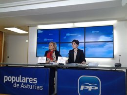 Mercedes Fernández y Emma Ramos