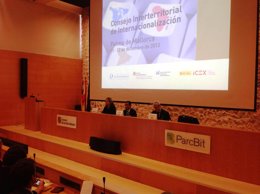 Joaquín García en jornada ICEX