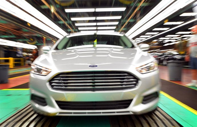 Producción del Ford Fusion en Flat Rock (EEUU)