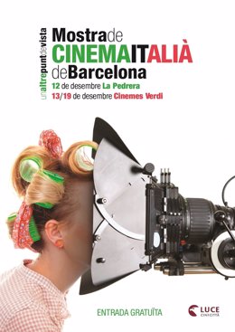 Cartel de la Mostra de Cinema Italià de Barcelona 2013