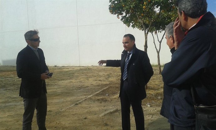 Belmonte visita al solar en Bellavista