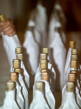 Botellas de vino