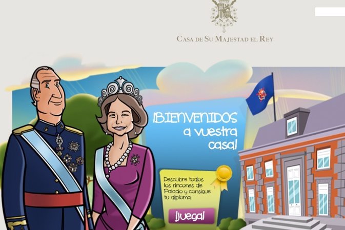 La Casa Real adapta su web para los más pequeños 
