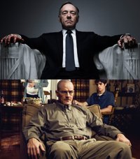 House of Cards y Breaking Bad lideran las nominaciones a los Globos de Oro
