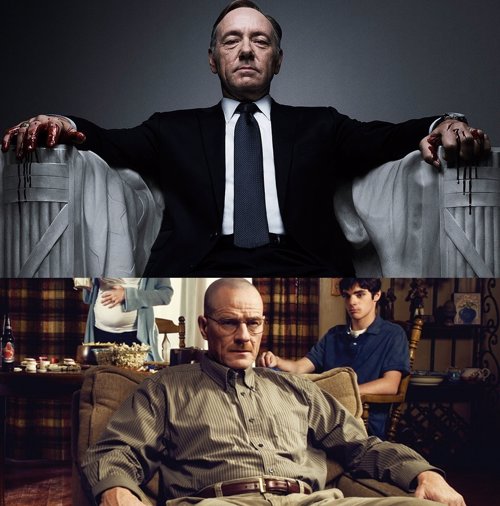House of Cards, Breaking Bad