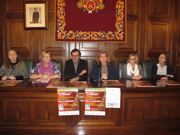Presentación de los actos del 'Domingo solidario' en Teruel