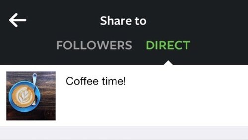 Instagram Direct, el modo privado que acerca a Instagram a Facebook y WhatsApp