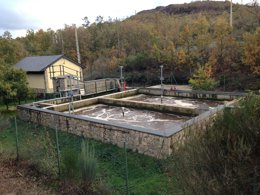 Depuradora en el entorno del Lago de Sanabria