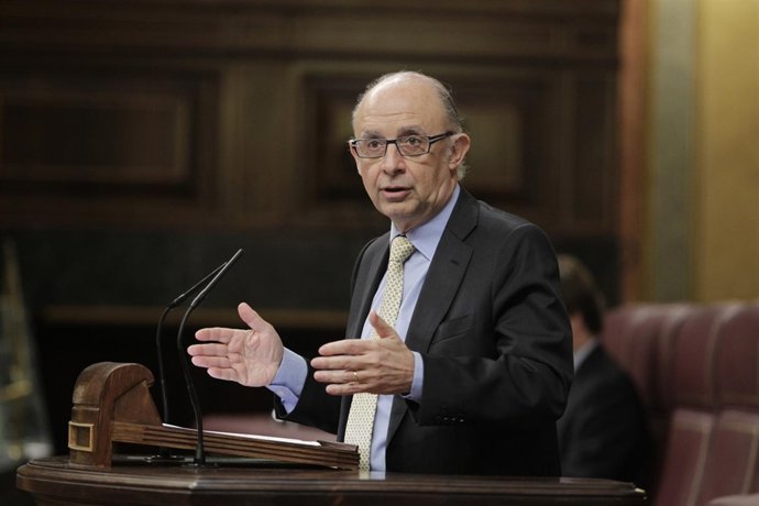 Montoro en el Pleno del Congreso