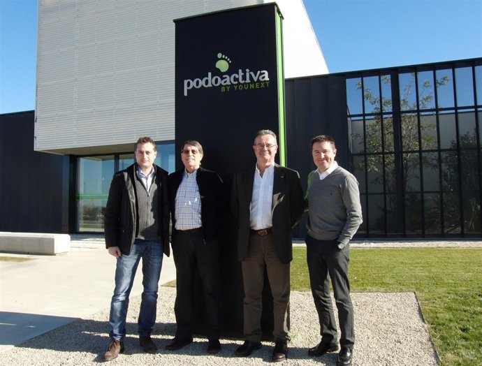 Odrizola visita la sede de Podoactiva