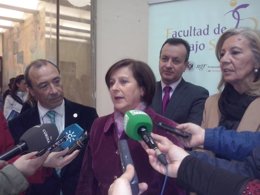  La Consejera De Igualdad, Salud Y Políticas Sociales, María José Sánchez Rubio