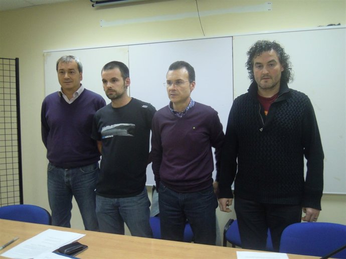 Representantes sindicales de Euskaltel