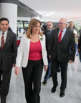 La presidenta de la Junta, Susana Díaz