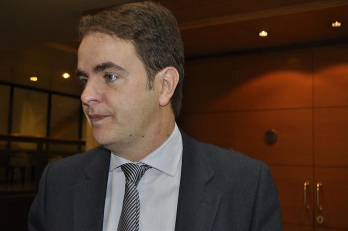 Roberto Bermúdez de Castro este viernes en las Cortes de Aragón