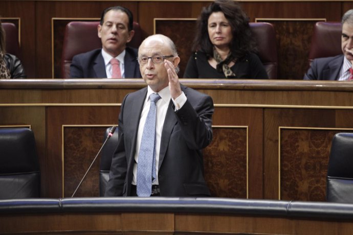 El ministro de Hacienda, Cristóbal Montoro