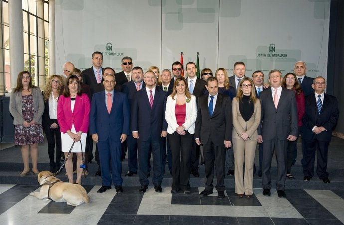 Susana Díaz subraya la labor social de la ONCE