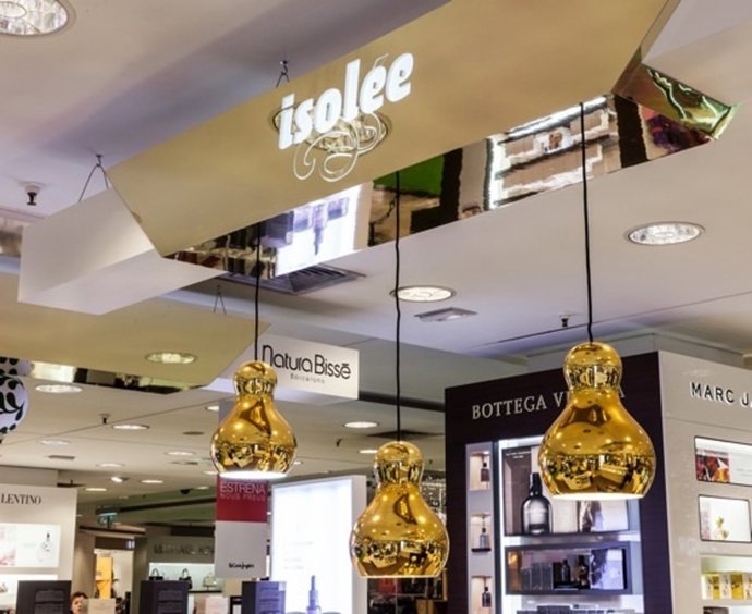 Isolee en El Corte Inglés 