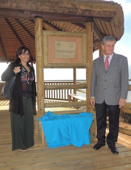 Inauguración de un nuevo observatorio en Marismas del Odiel Atlantic Cooper.