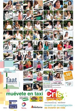 Uno de los calendarios benéficos de la FAAT