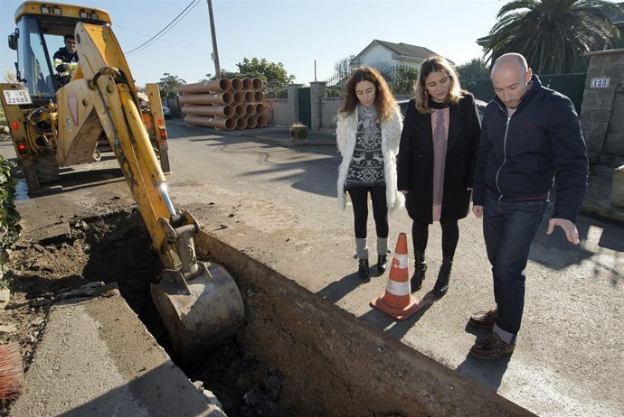 Comienzo renovación alcantarillado 