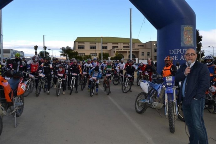 Inicio de una de las carreras.