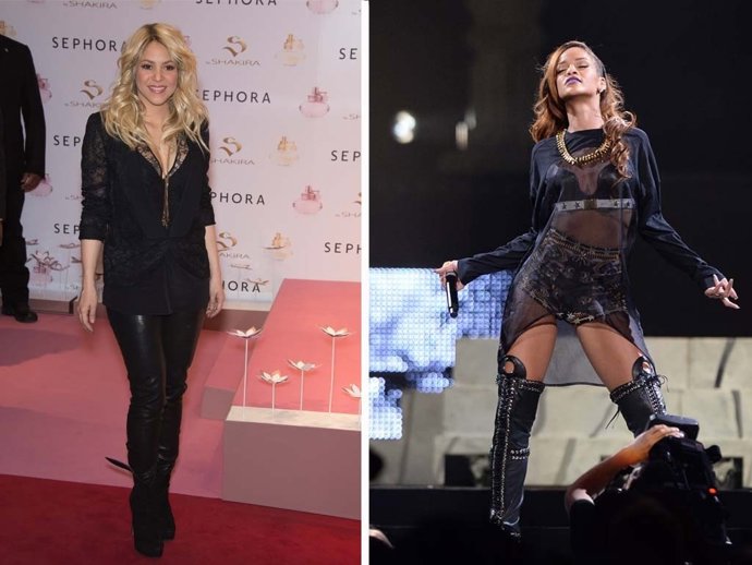 Shakira y Rihanna cantarán juntas