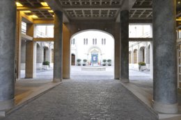 Área de Presidencia de la sede del Gobierno aragonés