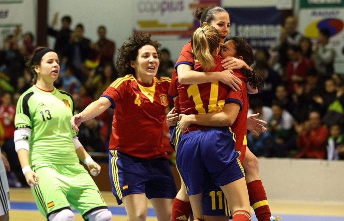 España vence a Japón en el estreno del Mundial femenino de fútbol sala