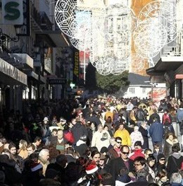 Turismo de compras, en imagen de archivo.