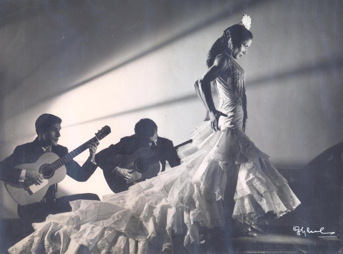 La bailaora Carmen Amaya