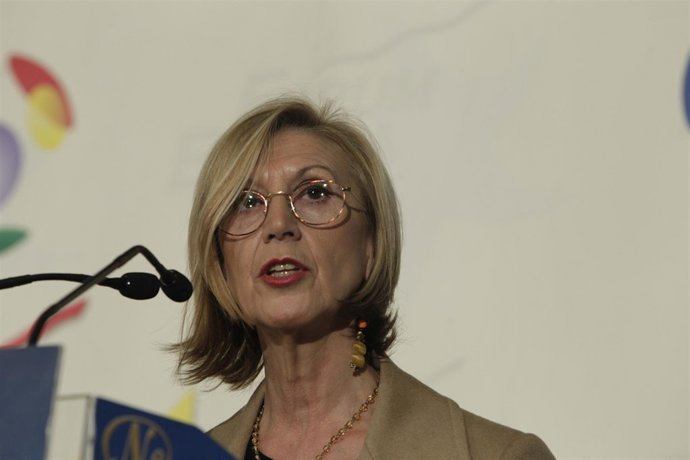 La líder de UPyD, Rosa Díez