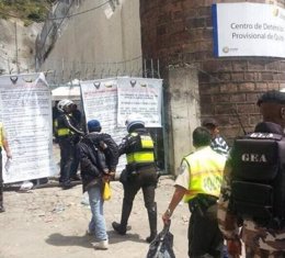 Operativo de búsqueda de los presos fugados del CDP de Quito