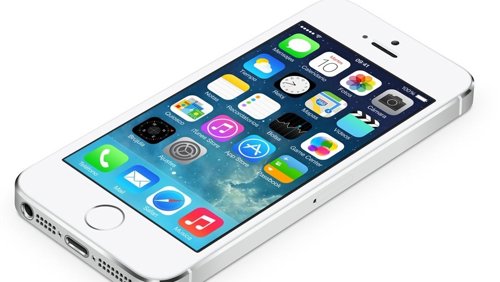 IPhone 5S con iOS 7 Apple