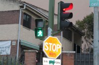 Las primeras horas de la huelga del personal de los semáforos se desarrollan sin incidentes