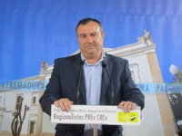 PREx-CREx votó sí a las cuentas para 2014 porque quiere un gobierno "fuerte" cuando negocie fuera de Extremadura