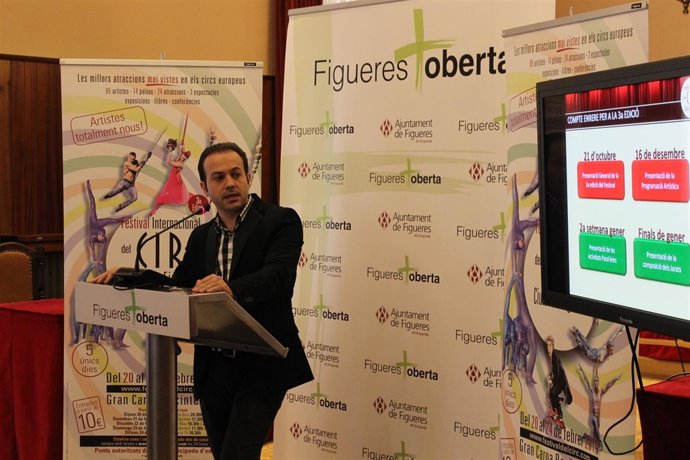 (El Director Del Festival Del Circo De Figueres, Genís Matabosch