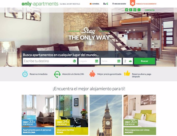 Web de Only-Apartments