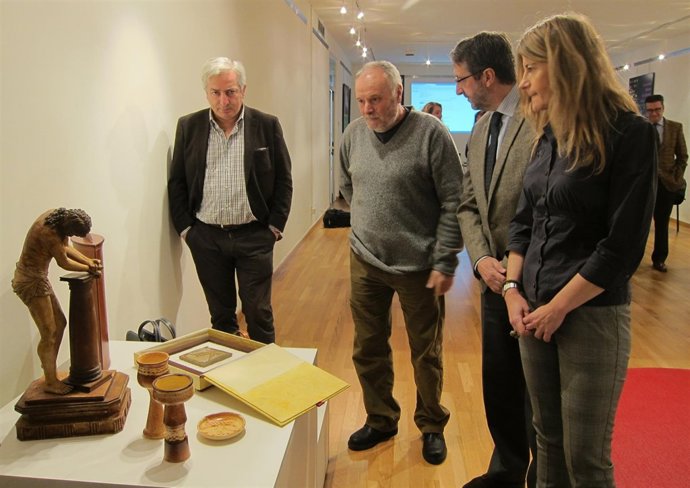De izq. A drcha. Pedro Alonso, J.C. González, Enrique De la Torre y Rosa Méndez