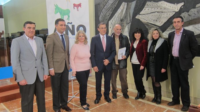 Presentación de actividades del 'Año de Platero' en Huelva.
