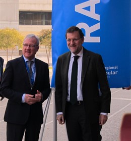 Valcárcel junto a Mariano Rajoy