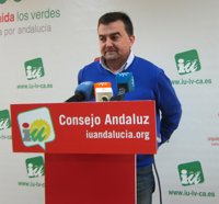 Maíllo confía en que ningún diputado de IULV-CA incumpla el mandato del Consejo Andaluz y vote en contra del Presupuesto